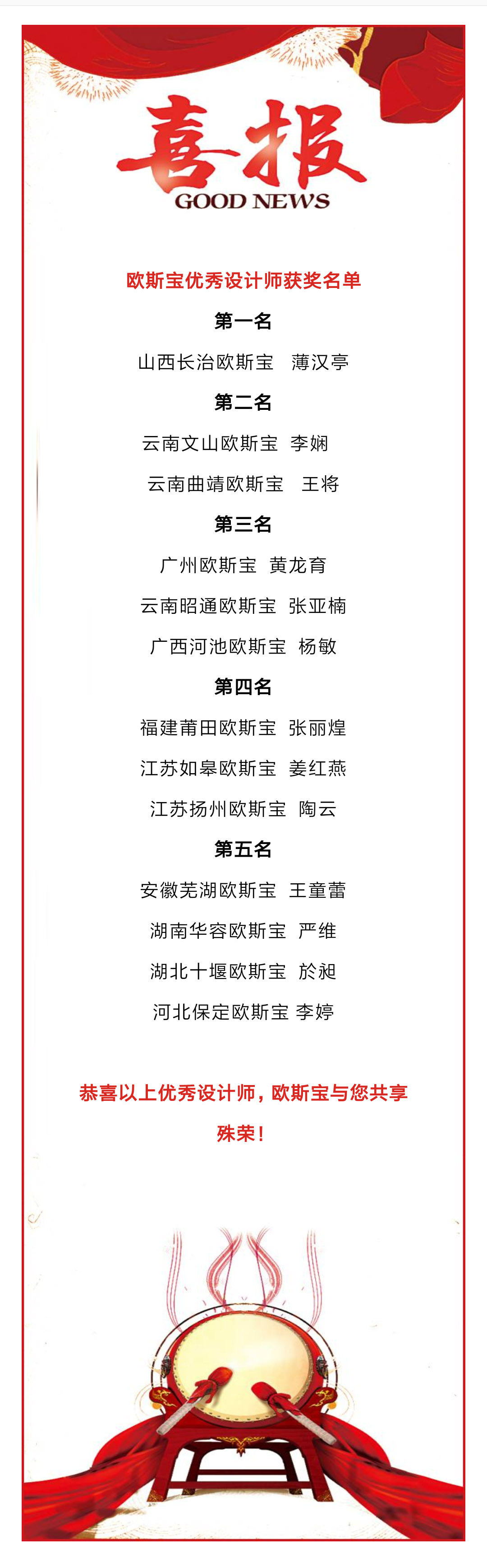 歐斯寶喜報內容詳細