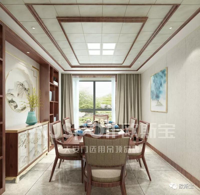 富氧山水客廳空間展示平臺