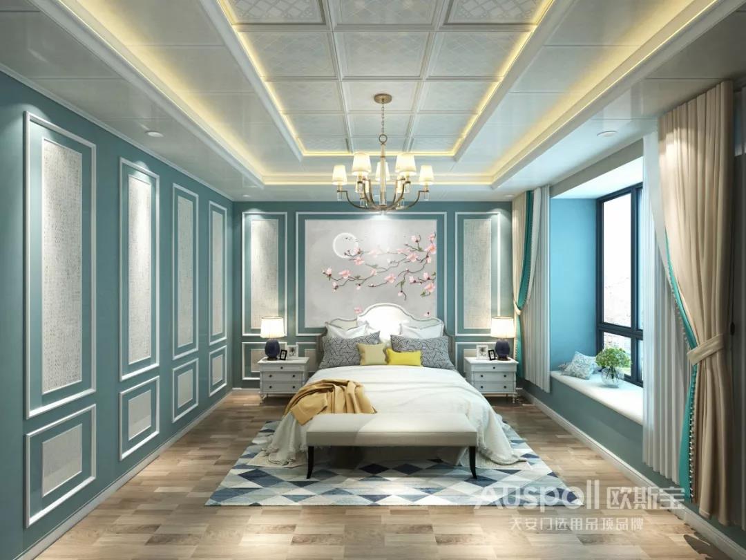 臥室集成吊頂安裝效果