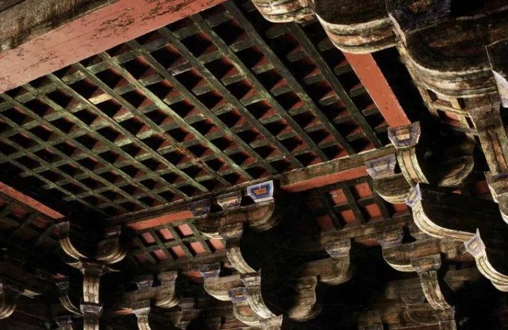 觀音閣上的吊頂