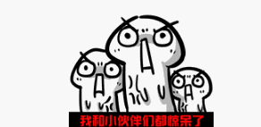 我和伙伴們都驚呆了