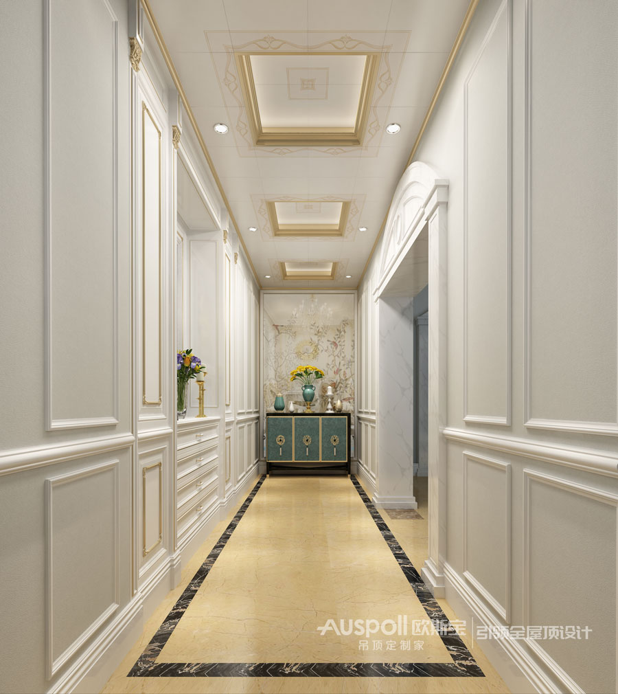 全屋吊頂之走廊空間