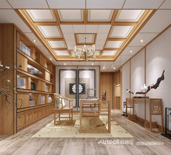 全屋吊頂系列安裝在書房
