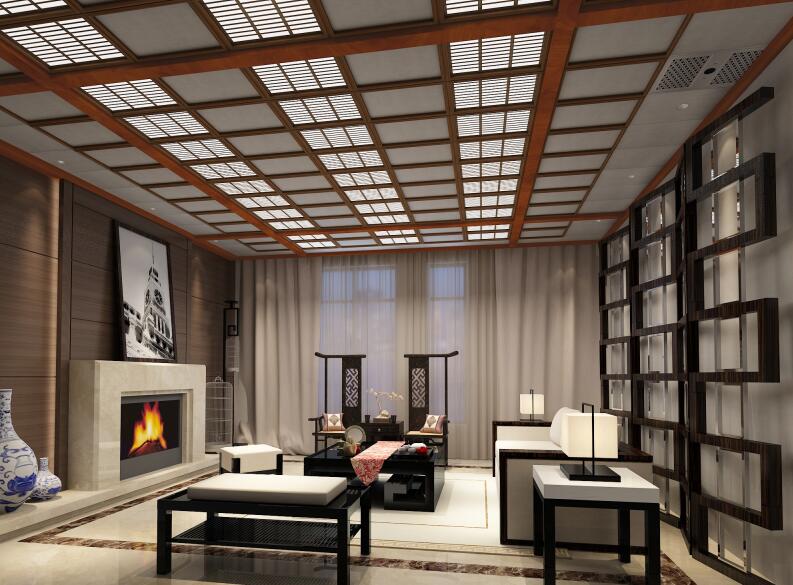 唐韻流芳，客廳展示