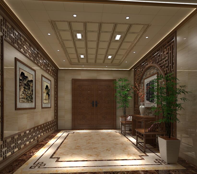 喜結(jié)連理安裝門廳