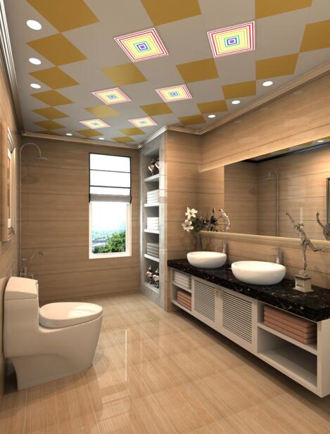 華麗高貴的衛(wèi)浴室